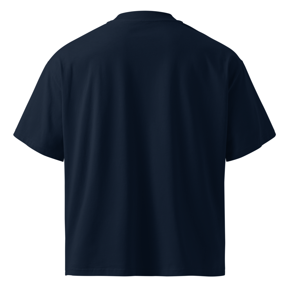 unisex-organic-oversized-high-neck-blaster-2.0-t-shirt-navy