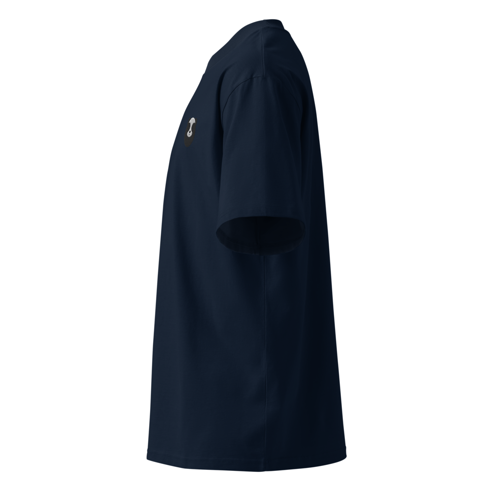unisex-organic-oversized-high-neck-blaster-2.0-t-shirt-navy